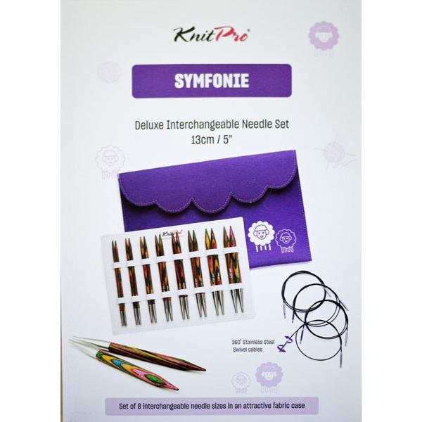 ニットプロ 付け替え式 輪針 シンフォニーウッド Newデラックス セット