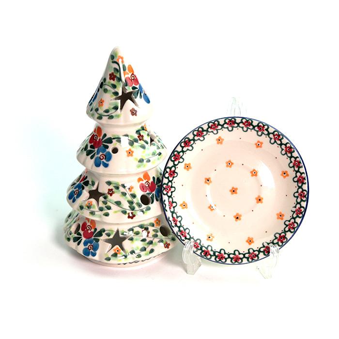 クリスマスツリー(M0911-B1)【ポーリッシュポタリー[ポーランド食器