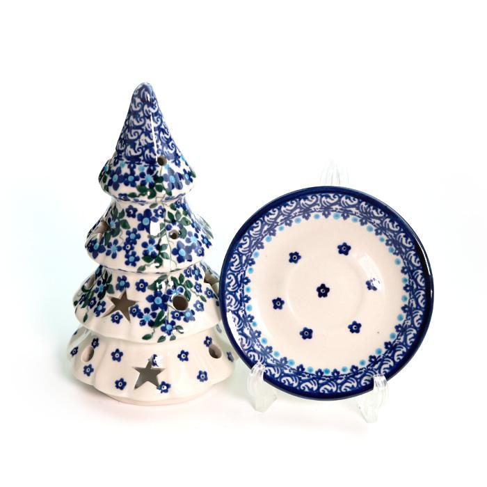 クリスマスツリー(M0911-B20B)【ポーリッシュポタリー[ポーランド食器