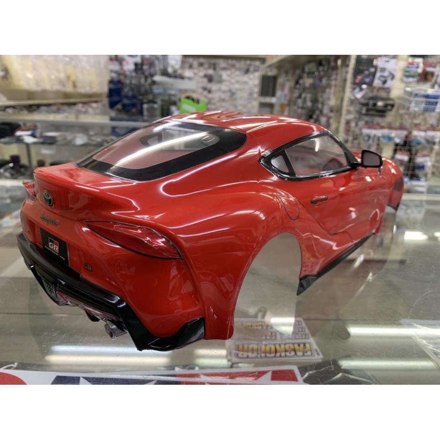 当店オリジナル塗装済みボディ 1/10 タミヤ GR スープラ(レッド