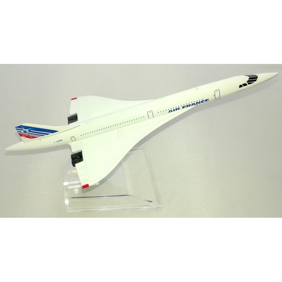 コンコルド 超音速 旅客機 エールフランス航空 1/400スケール 合金製