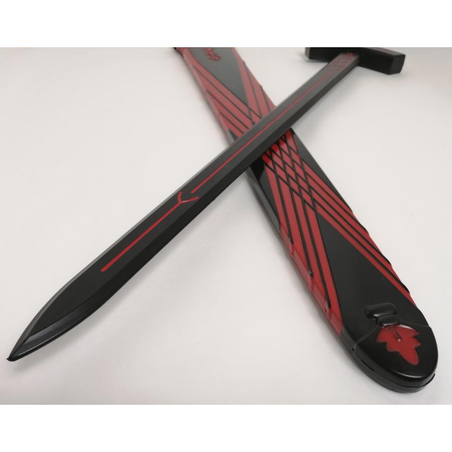 西洋剣 黒セイバー 鞘 セット エクスカリバー PU製 コスプレ 104cm