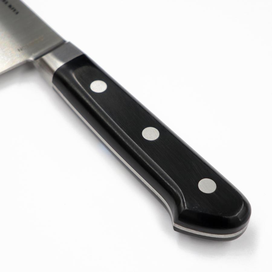 包丁 日本橋 木屋 コスミック團十郎 鎌型 三徳包丁(洋) 鍔付 割込