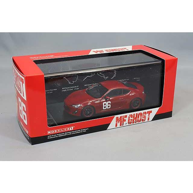 ミニカー/完成品 モデラーズ 1/43 MFゴースト トヨタ 86 GT MFG開幕戦