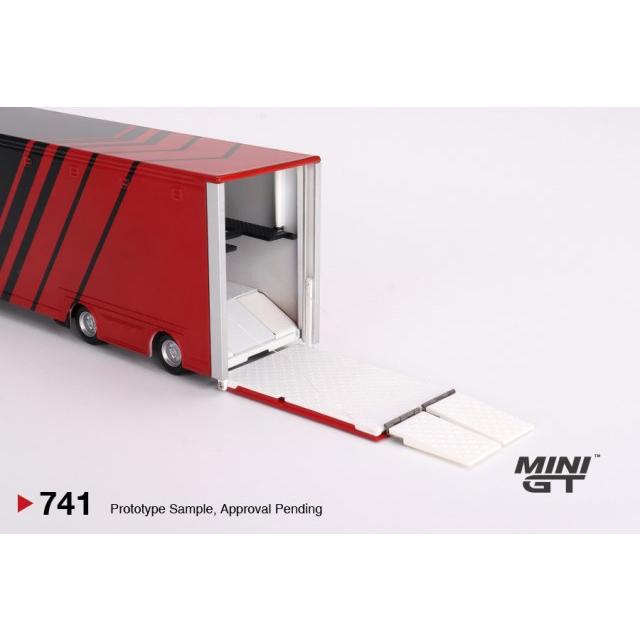 TSM ミニGT 1/64 メルセデスベンツ アクターズ レーシングトランス