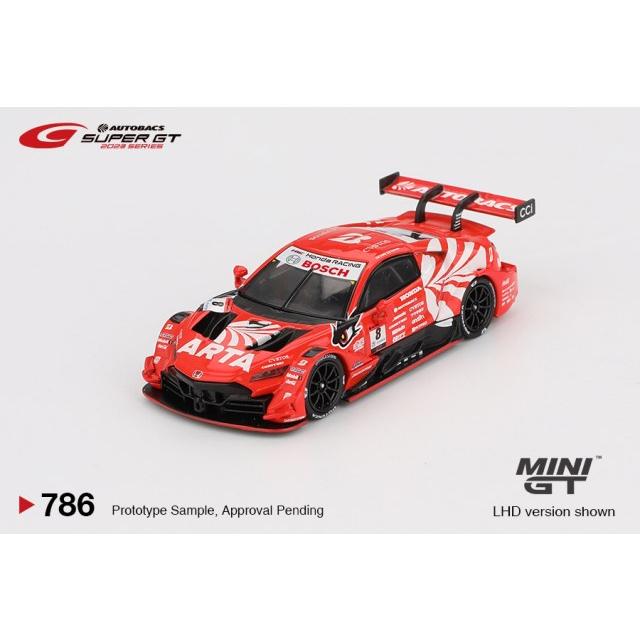 TSM ミニGT 1/64 ARTA 無限 NSX-GT (ホンダ タイプS) 2023 スーパーGT