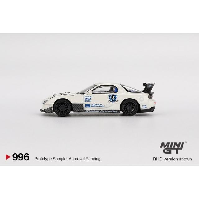 TSM ミニGT 1/64 マツダ RX-7 (FD3S) 伊藤笑会零号機 with RE雨宮 (右