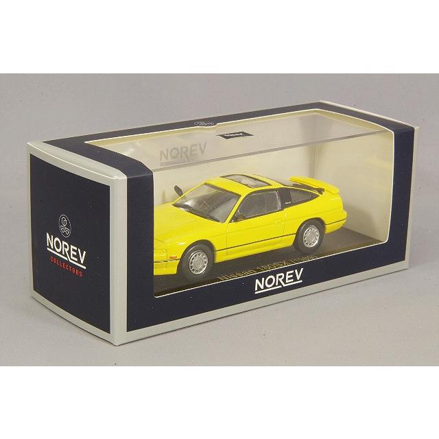 ミニカー/完成品 ノレブ 1/43 日産 180 SX 1989 イエロー/ブラック