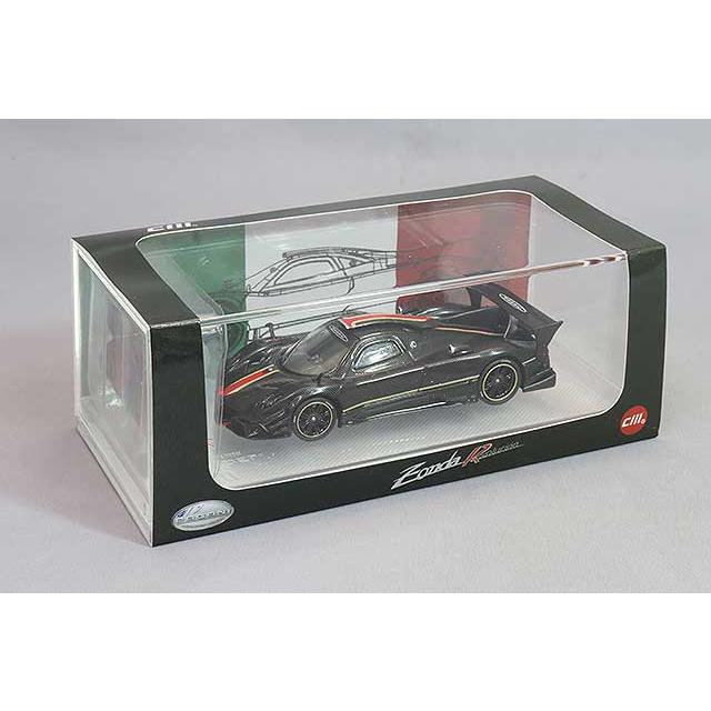 CMモデル 1/64 パガーニ ゾンダ レボリューション ブラックカーボン