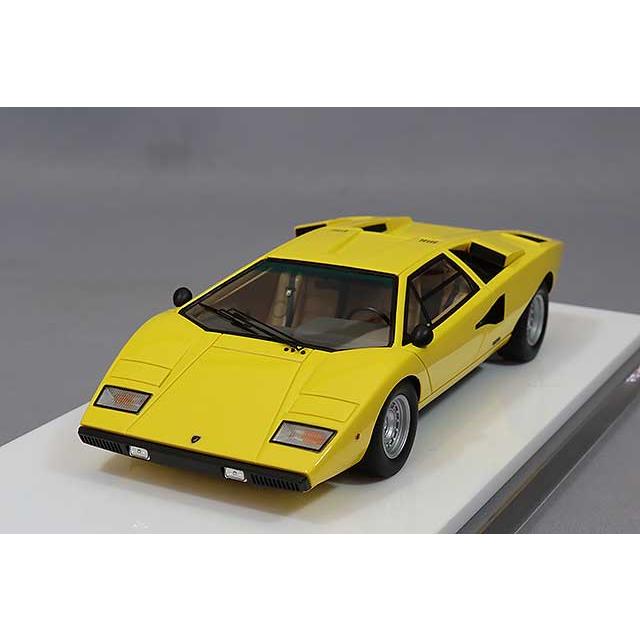 アイドロン 1/43 ランボルギーニ カウンタック LP400 1974 イエロー