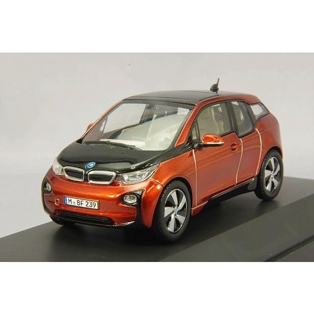 ミニカー/完成品 BMW特注 JADI製 1/43 BMW i3 i01 ソーラーオレンジ