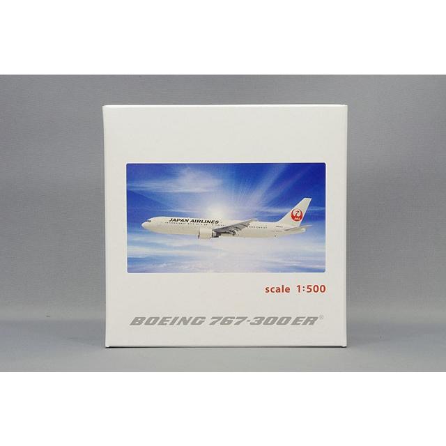 飛行機/完成品 JALUX ホーガン製 1/500 ボーイング 767-300 JAL 日本