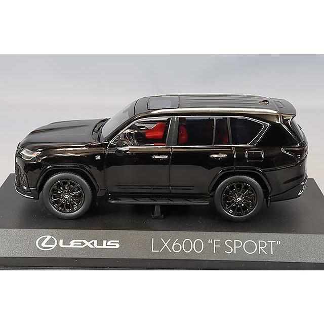 ミニカー/完成品 京商 1/43 レクサス LX 600 F SPORT ブラックF/輸出