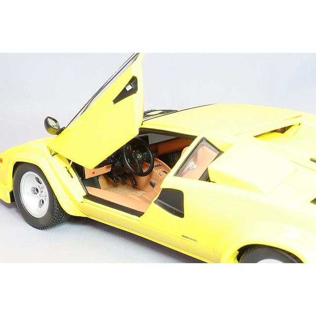 京商 1/18 ランボルギーニ カウンタック LP5000 QV イエロー : キッド