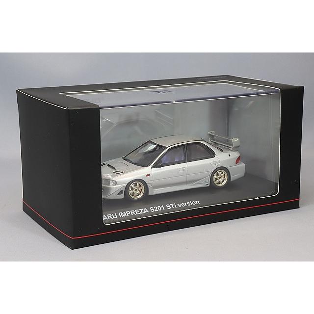 京商 1/43 スバル インプレッサ S201 シルバー 【レジン製】 : キッド