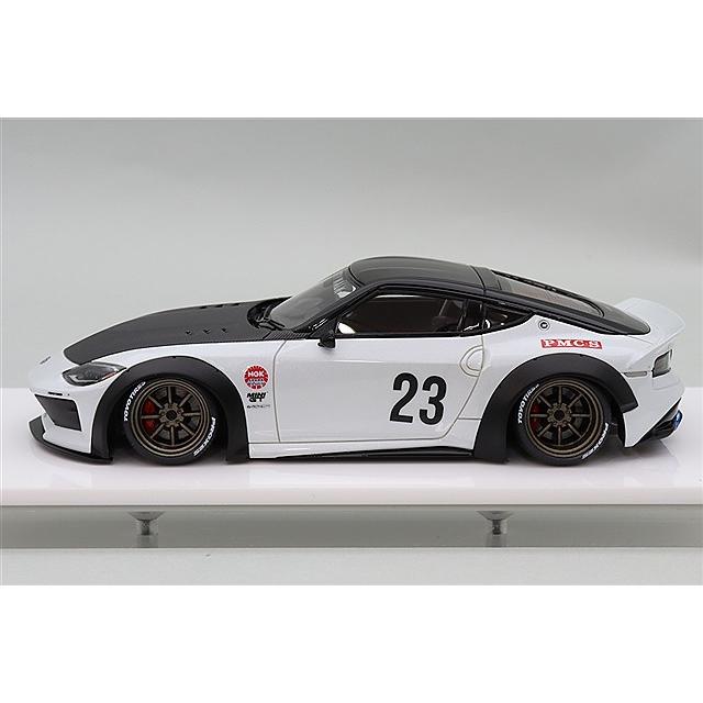 アイドロン 1/43 LB Nation フェアレディZ RZ34 パールホワイト/RS