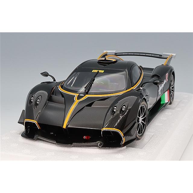 LCDモデル 1/18 パガーニ ウアイラ R ブラックカーボン : キッド