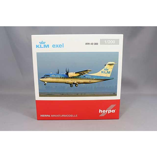 飛行機/完成品 ヘルパウィングス 1/200 ATR-42-300 KLMエクセル PH-XLE