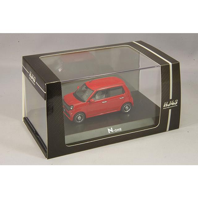 ミニカー/完成品 ホビージャパン 1/43 ホンダ N-ONE 2020 レッド