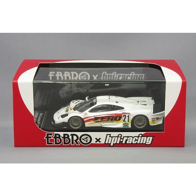 ミニカー/完成品 EBBRO×hpi racing 1/43 マクラーレン F1 GTR ZERO