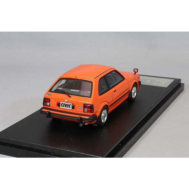 ハイストーリー 1/43 ホンダ シビック CX (1979) オレンジ : キッド