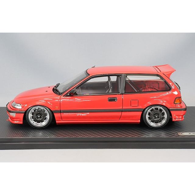 イグニッションモデル 1/18 ホンダ シビック (EF9) SiR レッド/無限CF