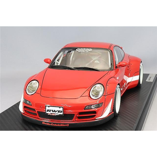 イグニッションモデル 1/18 RWB 997 レッド/SSRプロフェッサーSP1