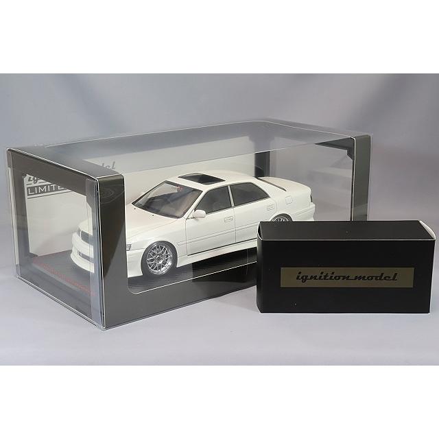 イグニッションモデル 1/18 VERTEX JZX100 チェイサー パールホワイト