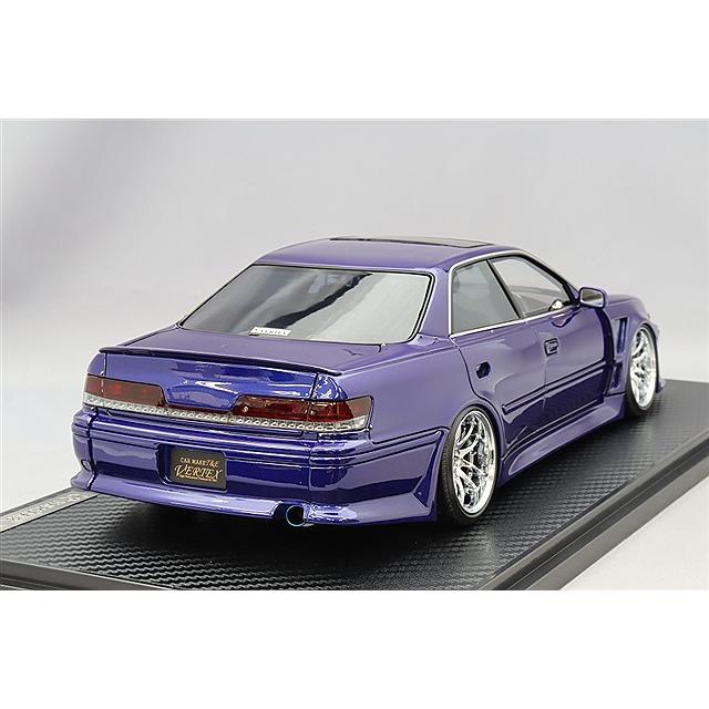 イグニッションモデル 1/18 VERTEX JZX100 マークII ブルーメタリック