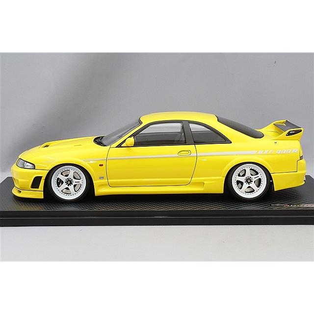 イグニッションモデル 1/18 ニスモ 400R (BCNR33) イエロー/ニスモLM