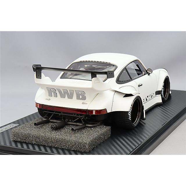 イグニッションモデル 1/18 RWB 930 マットホワイト/WORKマイスターS1