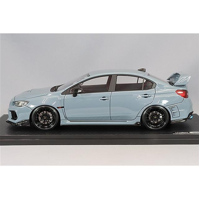 イグニッションモデル 1/18 スバル WRX (CBA-VAB) STI グレーカーキ