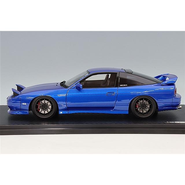 イグニッションモデル 1/18 日産 180SX タイプX (RPS13) ブルー