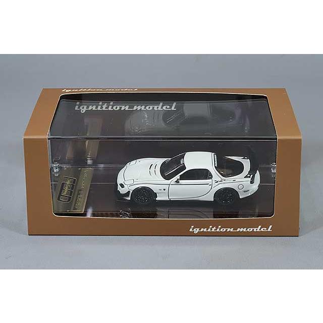 イグニッションモデル 1/64 FEED RX-7 (FD3S) ホワイト/アドバンRS-DF