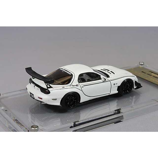 イグニッションモデル 1/64 FEED RX-7 (FD3S) ホワイト/アドバンRS-DF