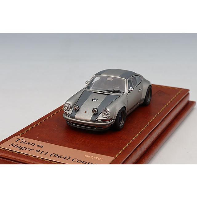 タイタン64 1/64 シンガー 911(964) マットチタニウムシルバー