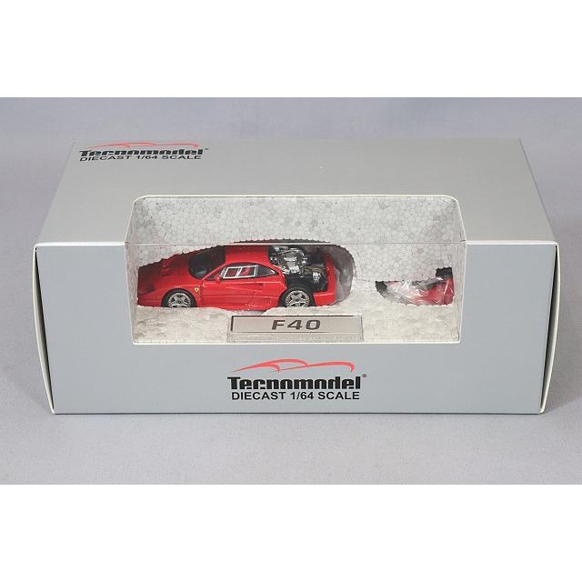 テクノモデル 1/64 フェラーリ F40 LM プレスバージョン 1996 レッド
