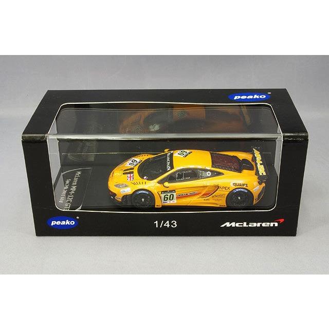 ミニカー/完成品 PEAKO 1/43 マクラーレン MP4-12C GT3 2011 スパ24H