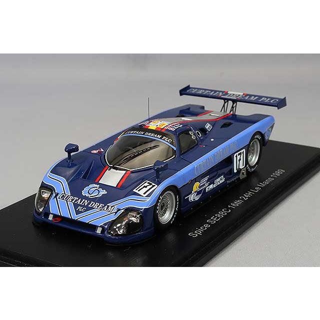 ミニカー/完成品 スパーク 1/43 スパイス SE88C 1989 ルマン24H 16位