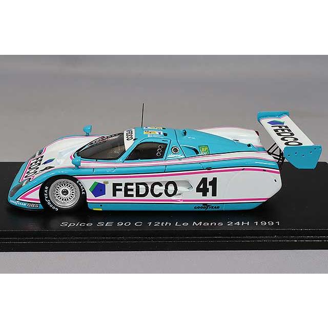 スパーク 1/43 スパイス SE 90 C 1991 ルマン24H 12位 #41 見崎清志