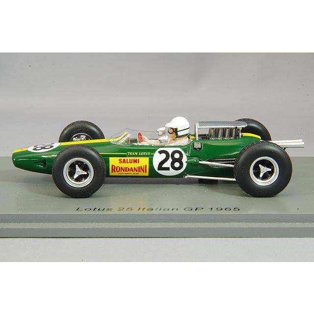 ミニカー/完成品 スパーク 1/43 ロータス 25 1965 F1 イタリアGP #28 G