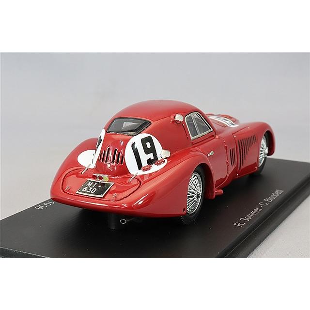 スパーク 1/43 アルファロメオ 8C 2900B 1938 ルマン24H #19 R.Sommer
