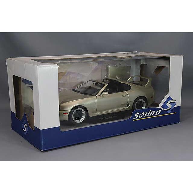 ソリド 1/18 トヨタ スープラ Mk.4 (A80) タルガルーフ 1998 シルバー