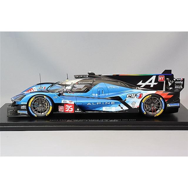 スパーク 1/18 アルピーヌ A424 2024 ルマン24H #35 P-L.シャタン/F