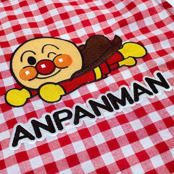 送料無料 アンパンマン 大人用 エプロン 肩紐から：約92cm 身幅：約