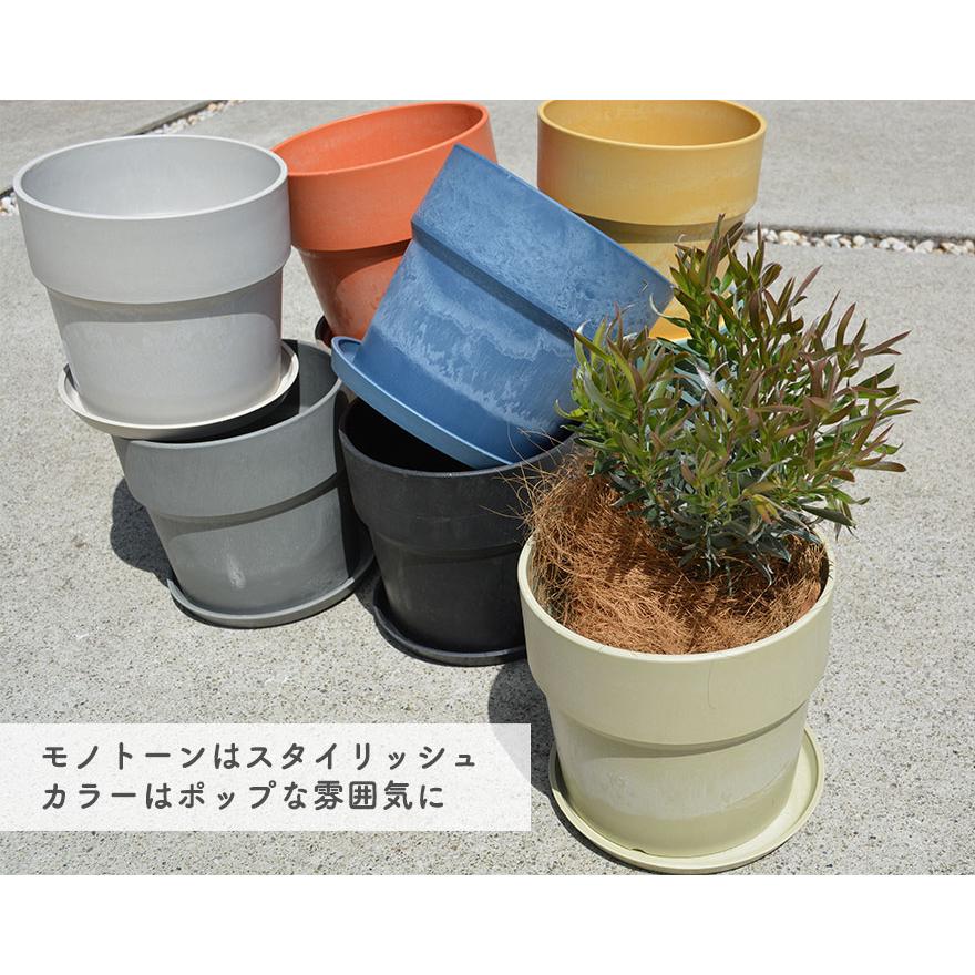 鉢 直径19.5cm 6号鉢 アーバンプランツポット POSH LIVING 植木鉢 観葉