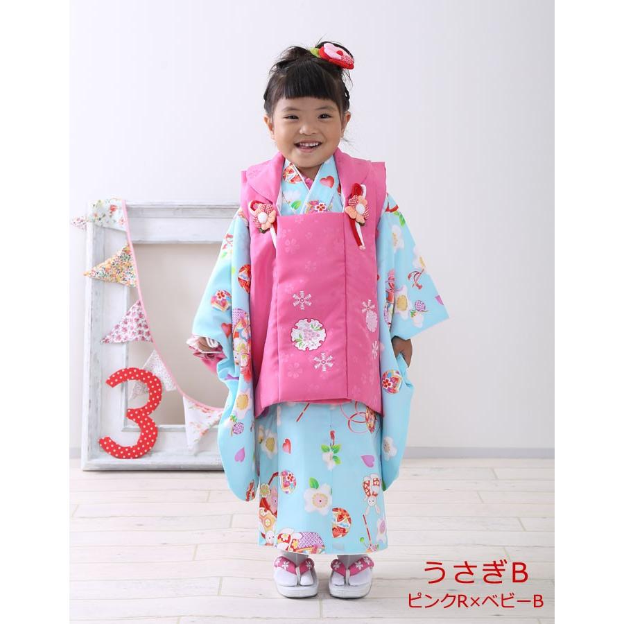 在庫限り】七五三 着物 3歳 購入 女の子 被布セット 箱なし簡易包装
