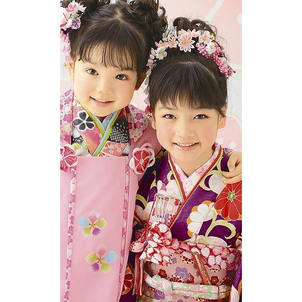 レンタル 七五三 7歳 女の子 着物 フルセット 着物セット 式部浪漫