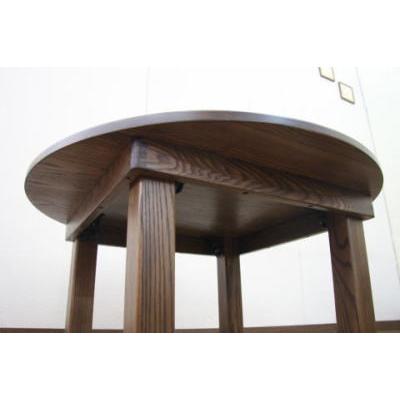 ちゃぶ台 丸テーブル ローテーブル あずみ 円形 直径80cm丸 天然木