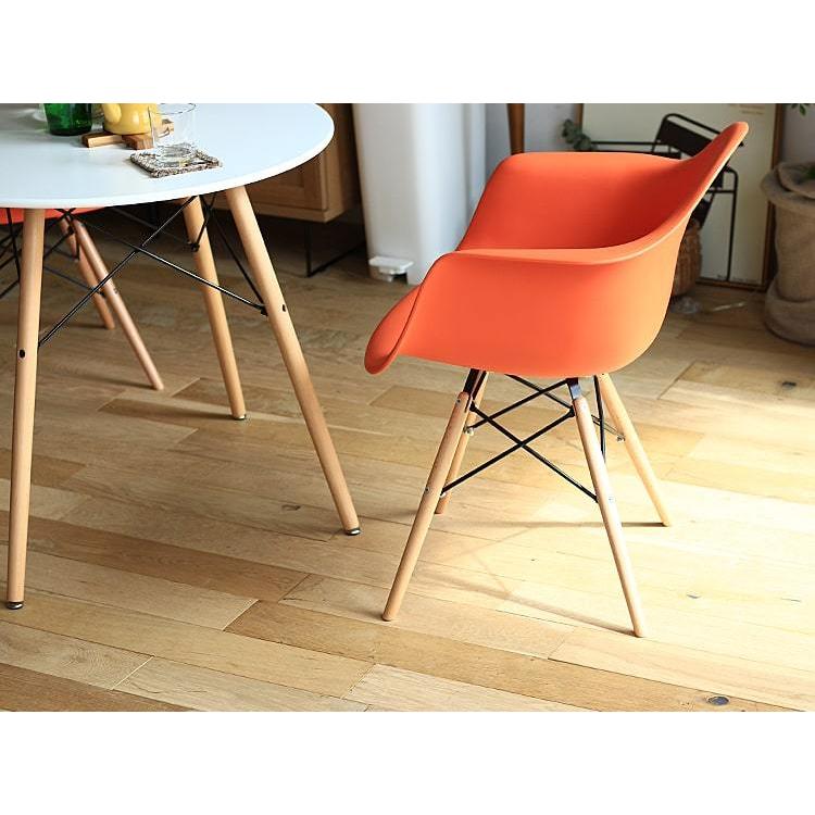 イームズ シェルチェア オレンジ チェア チェアー リプロダクト eames